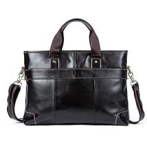 Men Messenger Bags Business Briefcases bag men for documents - £71.67 GBP