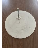 Heavy Metal Round Mannequin Base With Foot Spike-Fits Most Rootstein Man... - $74.25