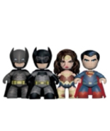 Batman Superman Wonder Woman Mini Figurines Set - £7.59 GBP