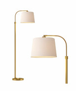 62&quot; Gold Floor Lamp for Living Rooms Tall Arc Standing Lamps for Bedrooms - $3,990.87 MXN