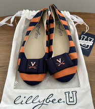 Lilly Bee UVA VIRGINIA CAVALIERS Shoes Flats Size 6 NEW - £22.38 GBP