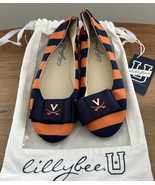 Lilly Bee UVA VIRGINIA CAVALIERS Shoes Flats Size 6 NEW - £21.97 GBP