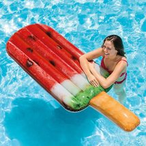Intex Watermelon Popsicle Inflatable Pool Float with Realistic Printing ... - £23.46 GBP