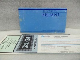 RELIANT   1982 Owners Manual 16568 - £10.26 GBP