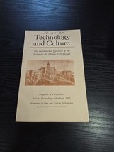Technology &amp; Culture International Quarterly Society History 1995 Vol 36 #2 - €17,07 EUR