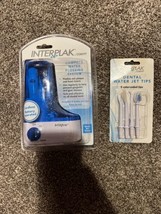 New Interplak by Conair Compact Dental Water Jet Flossing System Model WJX - $17.81
