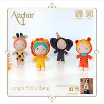 Anchor Crochet Kit Creativa: Jungle Dolls Gang - £35.58 GBP+