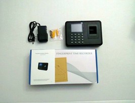 Employee Biometric Fingerprint Time Attendance Clock Check In Out Payrol... - £54.00 GBP