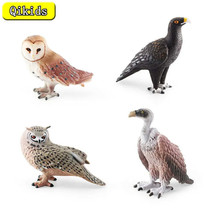 New Animals Toys Classic Bird Animal Eagle Owl Vulture Model Solid PVC A... - £13.40 GBP