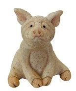Quarry Critters Petunia Pig Figurine Second Nature Design anthropomorphi... - £23.31 GBP