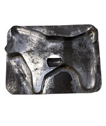 Metal Tin DOG Cookie Cutter Antique Flat Back Soldered Handle 4&quot; Canine ... - €8,51 EUR