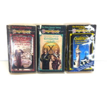 Vintage DragonLance The Elven Nations Trilogy Volumes 1-3 Complete Serie... - $18.69