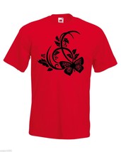 Mens T-Shirt Beautiful Butterfly, Butterflies Shirt, Nature Abstract Tshirt - £19.54 GBP