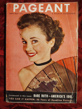 PAGEANT Magazine April-May 1948 Jeannie Rockwell James R. Adair Ewing Krainin - £9.33 GBP