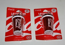 Lip Smacker Coca Cola Lip Balm Best Flavor Forever Lot Of 2 In Box - £9.22 GBP