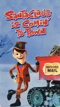 SANTA CLAUS is COMIN&#39; to TOWN (vhs) original TV classic puppetoon, Fred Astaire - £3.51 GBP