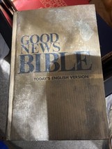 Good News Bible - Today&#39;s English Version, 1976 Gold Hardcover (L) - £5.06 GBP