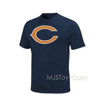 NWT Printed NFL #6 Jay Cutler Chicago Bear Men Navy  Blue T-Shirt Size L, S - $24.99