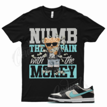 Black NUMB T Shirt for N Dunk Low Tropical Twist Light Bone Grey Teal Blue - £20.04 GBP+