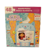 Spin Master 48 Pc Shaped Jigsaw Puzzle - New - DreamWorks Gabby&#39;s Dollhouse - £8.64 GBP