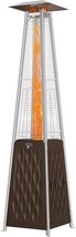 East Oak Pyramid Patio Heater, 48,000 Btu Outdoor Patio Heater, Quartz, ... - $350.99