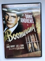 Boomerang (DVD) 1947 Dana Andrews &amp; Jane Wyatt FOX Film Noir - £7.46 GBP