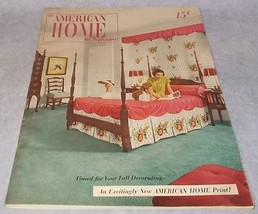 Vintage The American Home Magazine September 1947 - £9.55 GBP