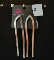 Paparazzi  Very Viper Post Earrings with flat silver snake chains - €4,26 EUR