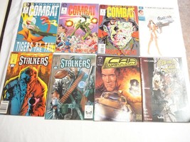 8 Epic Comics Stalkers #1, #4 Strange Combat #1, #2, #3 Car Warriors #1 Elektra  - £7.17 GBP