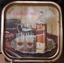 Vintage Johnnie Walker Old Scotch Whisky Tin Tray Advertising Distillery... - £47.19 GBP