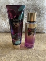 Victoria’s Secret Sugar Plum Fig Fragrance Mist and Lotion - $18.70