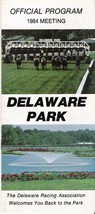 1984 -April 29th  - Delaware Park program in MINT Condition - £15.62 GBP