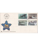 ZAYIX South Africa 560-563 FDC Naval Ships - Military - Submarines 08072... - £2.37 GBP