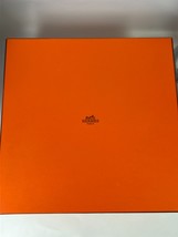 HERMÈS EMPTY GIFT BOX 17”x 17”x 7” Genuine Hermes France Orange - $71.05