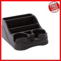 Stylish Black Car Console Organizer - Durable, Eco-Friendly with Secure ... - $673.50 MXN
