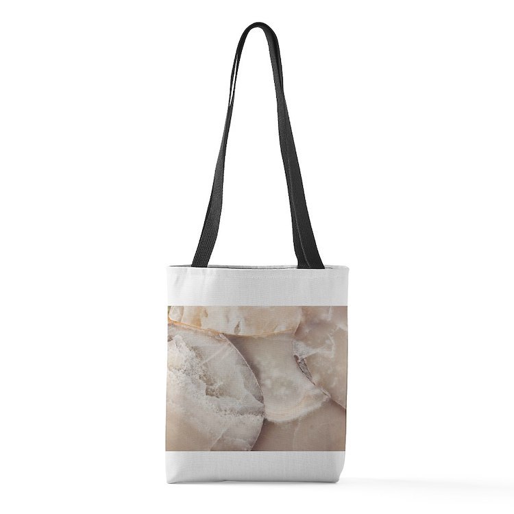 Natural Mineral Small Tote Bag - $40.00