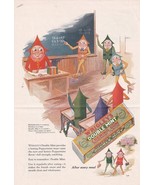 1928 Wrigley&#39;s Double Mint Chewing Gum School Math Advertisement Ad - €3,43 EUR