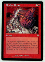 Bend or Break - Invasion Edition - Magic The Gathering Card - £1.17 GBP