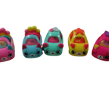 McDonald&#39;s lot 5 Shopkins Cutie Cars toys  - $10.39