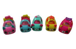 McDonald&#39;s lot 5 Shopkins Cutie Cars toys  - $10.39