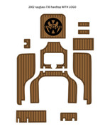 2002 Rayglass 730 Hardtop Swim Platform Cockpit Pad Boat EVA Foam Teak Floor Mat - $650.00