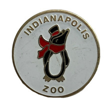 Indianapolis Zoo Penguin Indiana Zoology Souvenir Lapel Hat Pin Pinback - $9.95