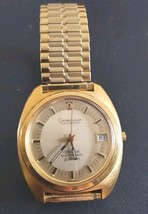 Vintage Omega Constellation Chronometer Electronic 300Hz Gold Filled Wor... - £510.98 GBP