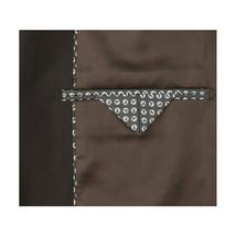 Men RENOIR suit Solid Two Button Business Formal Year Round Slim Fit 201-5 Brown image 3