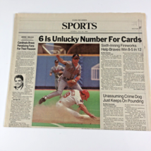 July 24, 1994 St Louis Cardinals Tom Pagnozzi vs Braves lots of Golf articles - £12.69 GBP
