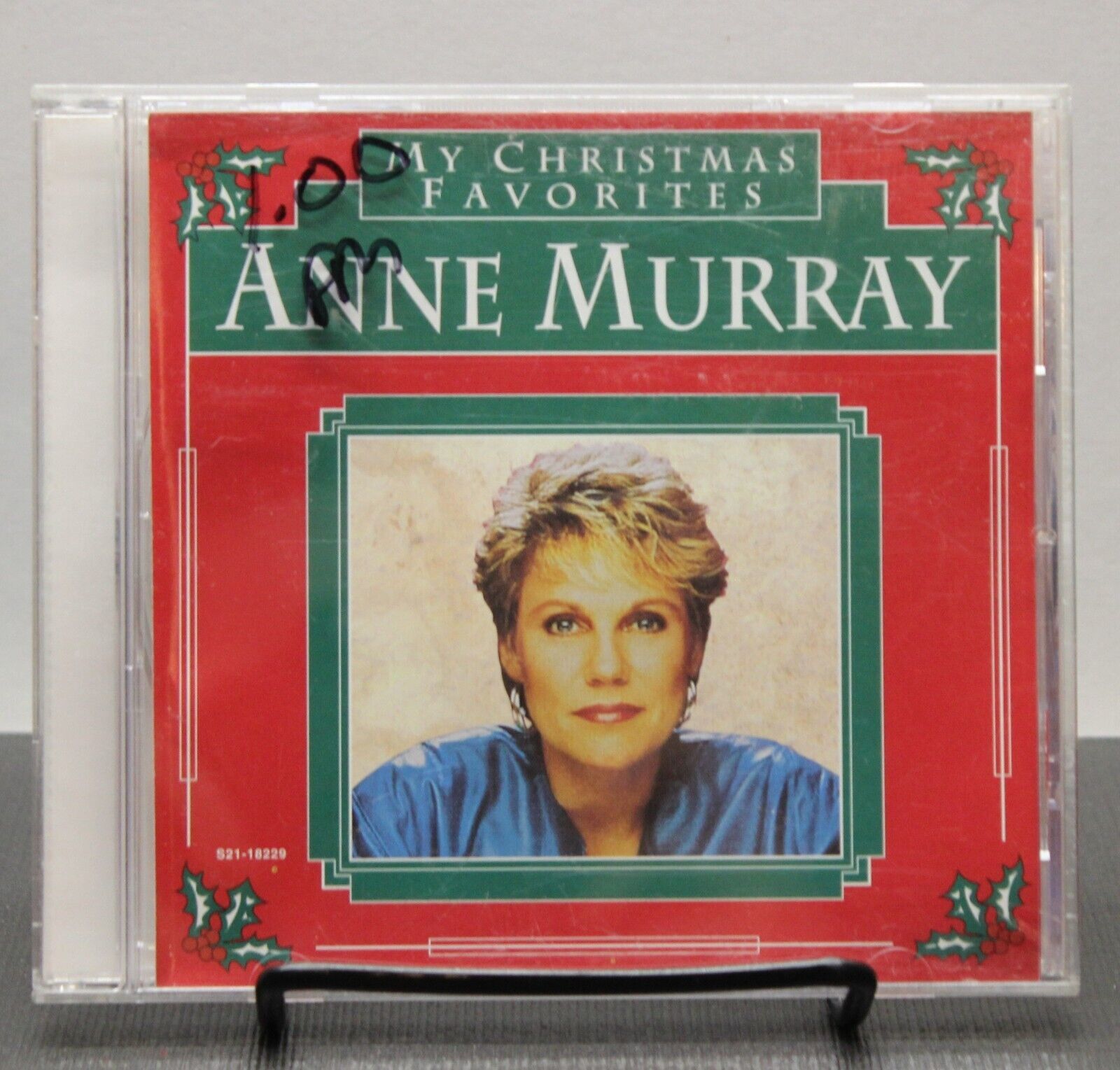 Primary image for My Christmas Favorites by Murray, Anne (CD, 1995) (km)