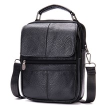 WESTAL Men&#39;s Shoulder Bag Genuine Leather Crossbody Bag For Husband Leather Mess - £52.80 GBP