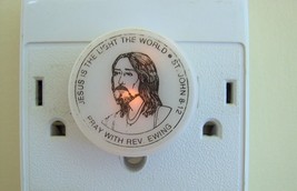 60s Reverend James Eugene Ewing JESUS NIGHT LIGHT &amp; BOOK st. matthews pu... - $58.15