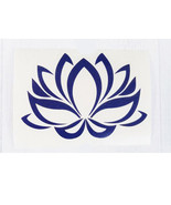 LOTUS FLOWER YOGA VINYL  MANY COLORS CAR TRUCK LAPTOP DECAL STICKER - £3.12 GBP