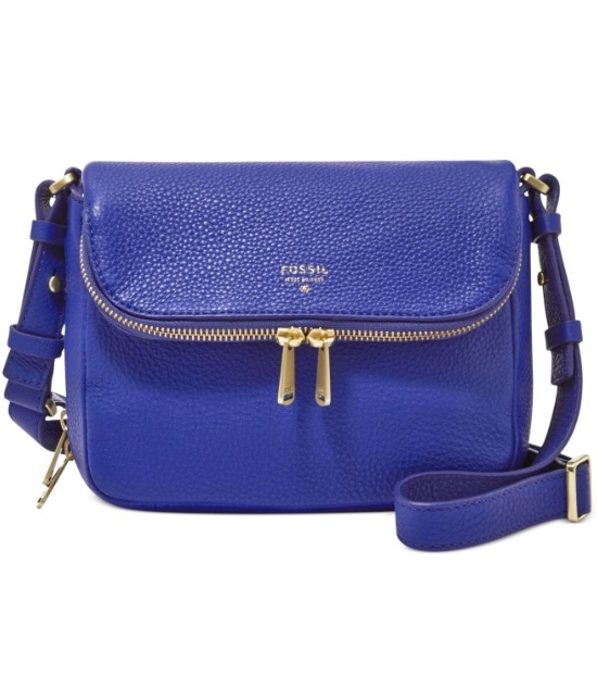 Fossil Blue Preston Leather Small Flap and similar items
